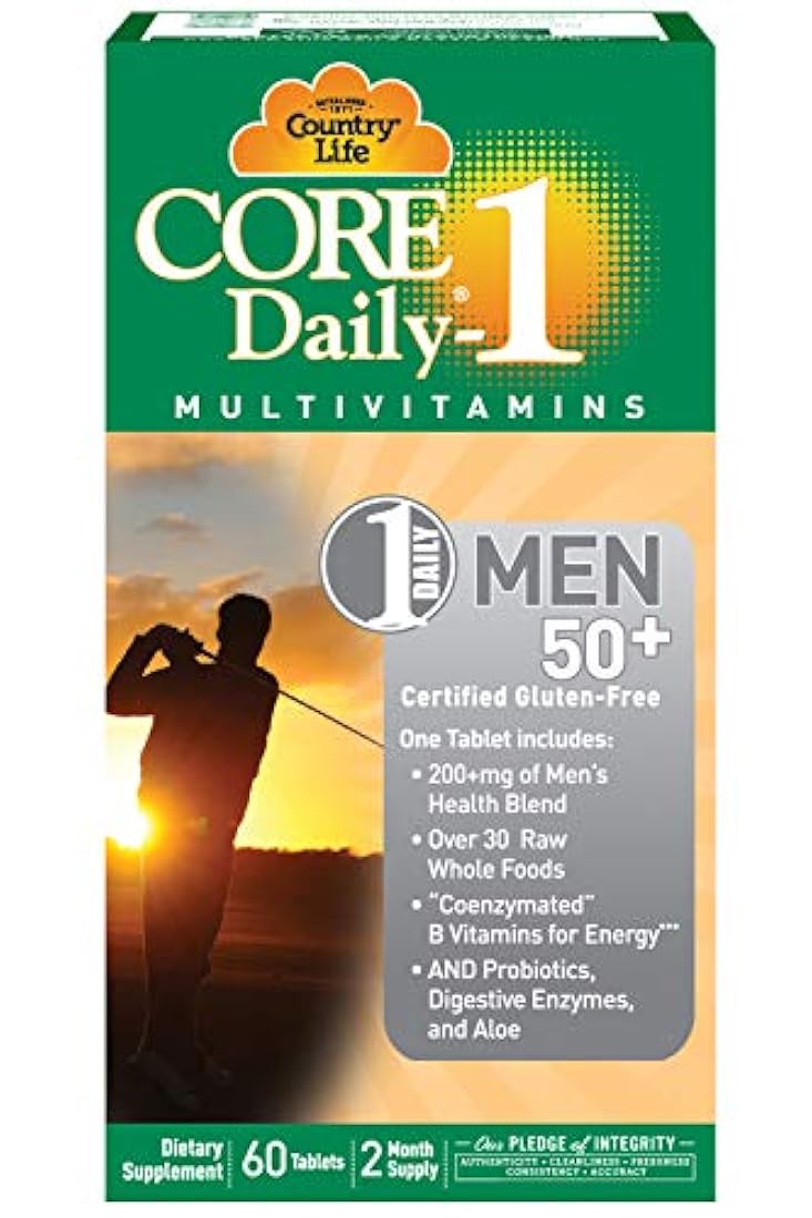 Suplemento dietetico para hombre 50 Plus  60 unidades