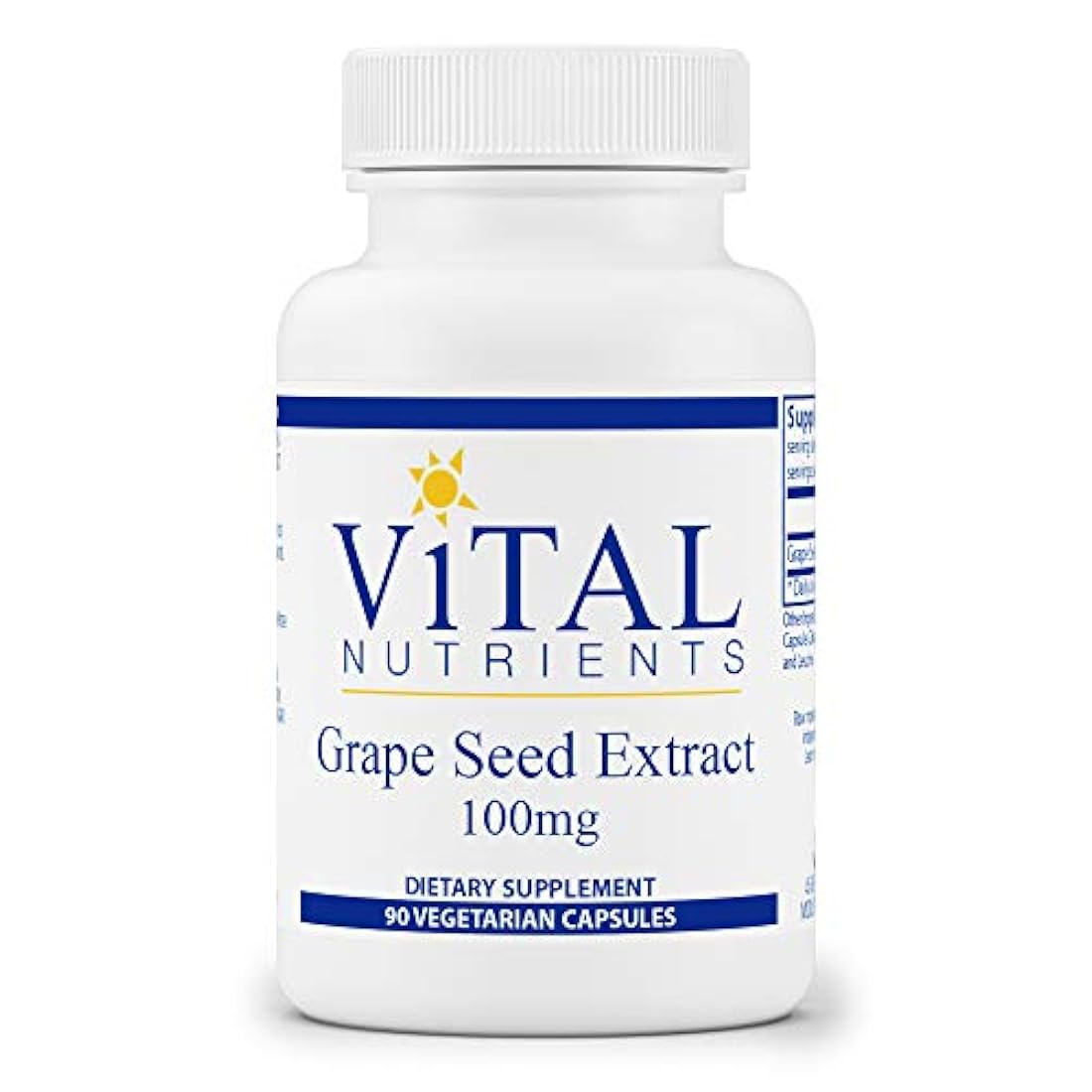 Nutrientes vitales – Extracto de semilla de uva 100 mg