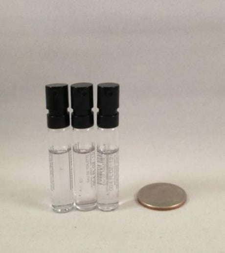 3 Bottega Veneta pour Homme Edt .04 oz/0 fl oz cada Spray muestra Vial montón de viaje