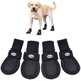 HiPaw - Botas de malla transpirables para perro, suela de goma antideslizante para verano
