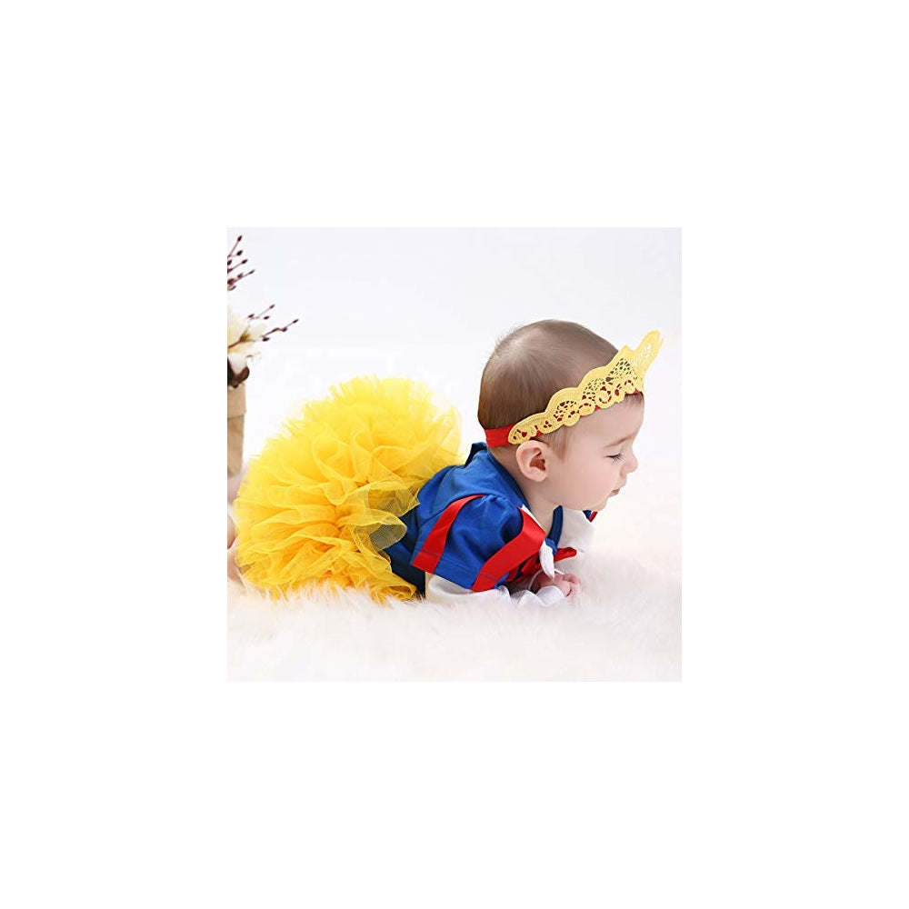 Disfracez de princesa para bebés y niñas 0-3 meses