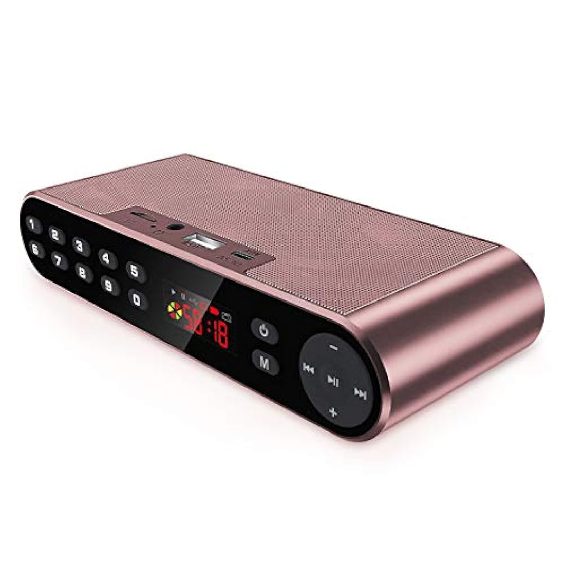 Altavoces Bluetooth con radio FM, reproductor MP3, altavoz