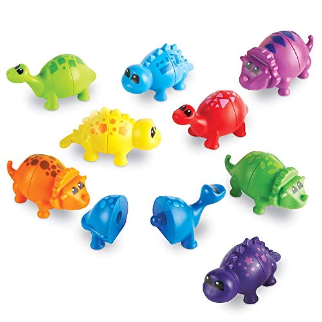 Learning Resources - Dinos juguete de conteo, motor fino