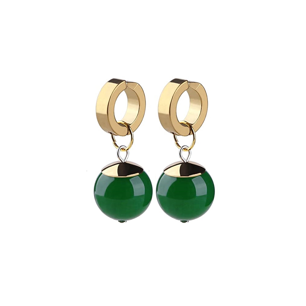 Aretes con clip para mujeres