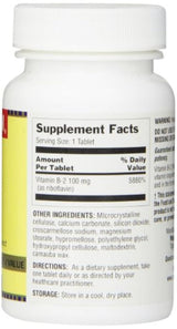Optimum vitamina B-2 tabletas, 100 mg, 100 unidades