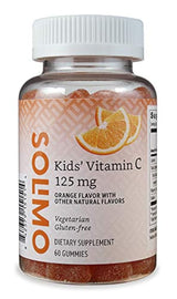 Amazon Brand – Solimo Vitamina C 125 mg, 60 gomas, suministro de 2 meses