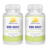 Our Daily Vites L-metilfolato 2 90 cápsulas 15 mg 15000 mcg