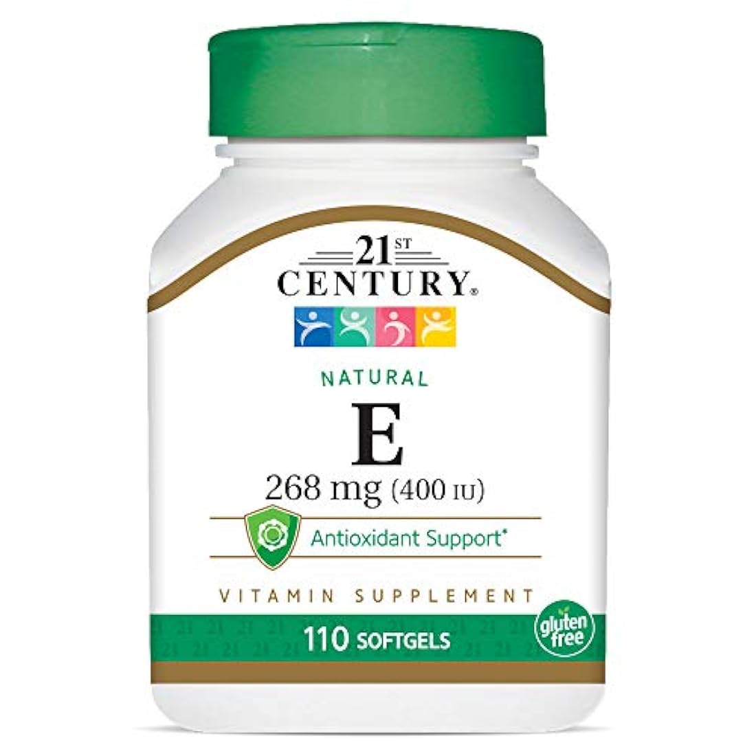 21st Century E 400 I.U. Natural (D-Alpha) Softgels, 110 unidades