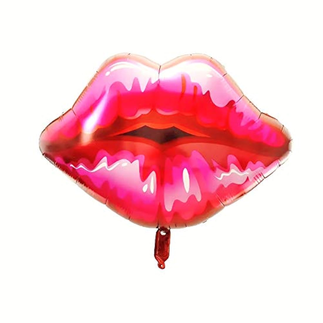 Kiss Labios Globos Rojo Labios Forma Mylar Foil Globo