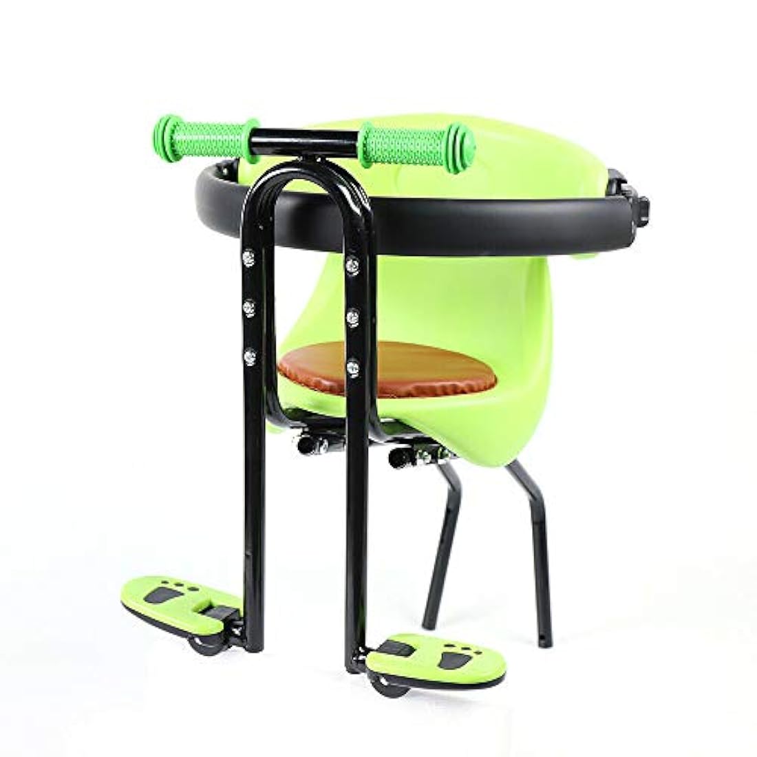 Asiento de bicicleta para niños portátil con pedal