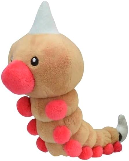 Pokémon Center: Weedle Sitting Cuties Felpa, 7 ½ pulgadas