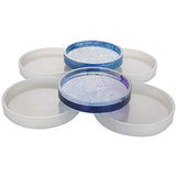 4 moldes grandes de silicona para posavasos redondos