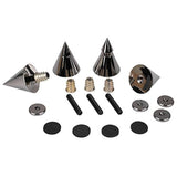 Audio Dayto dss4-bc altavoz de cromo negro Spike Set 4 PCS.