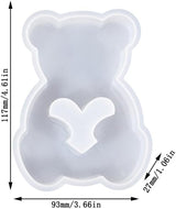 Molde de Silicona para Freshie Little Bear, Aromas y Decoración