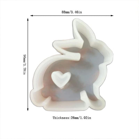 Molde de Silicona Conejo de Pascua para Aromas - Love Easter
