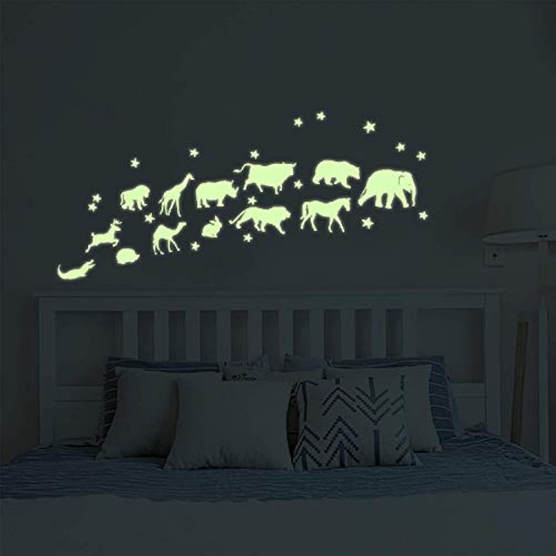Benbo Unicorn calcomanías de pared que brillan  oscuridad