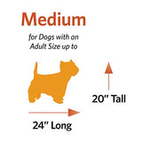 Caja de metal plegable para perros con panel divisor 30