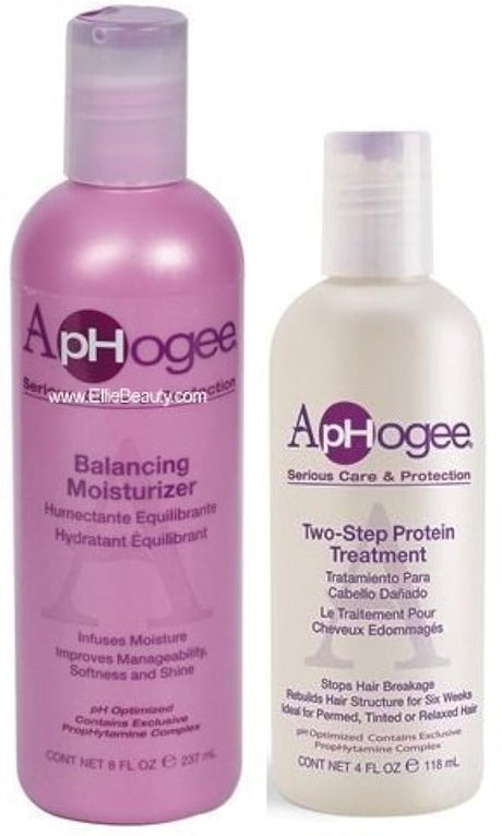 Aphogee Serious Hair Care Double Bundle 237 mL/118 mL
