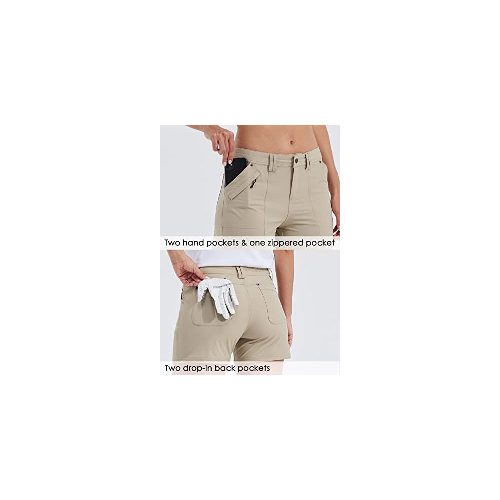 Shorts cortos de senderismo para mujer talla 6