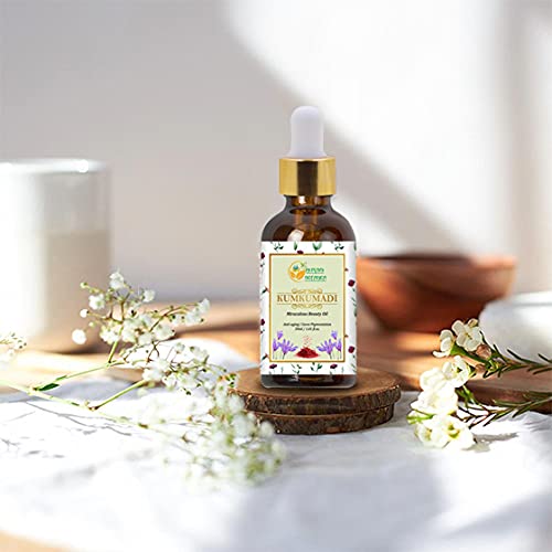 Aceite Facial Ayurveda Kumkumadi con Azafrán y 26 Hierbas