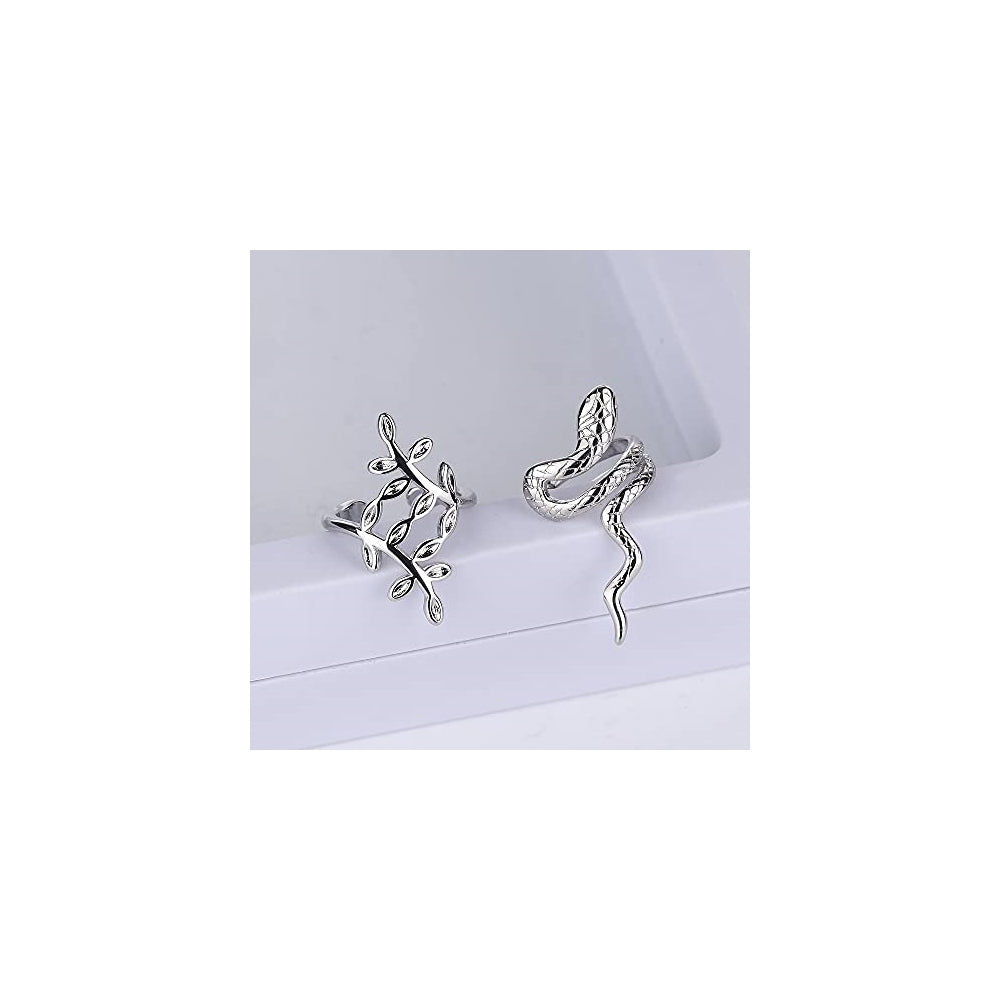 Aretes ajustables sin perforación para mujer