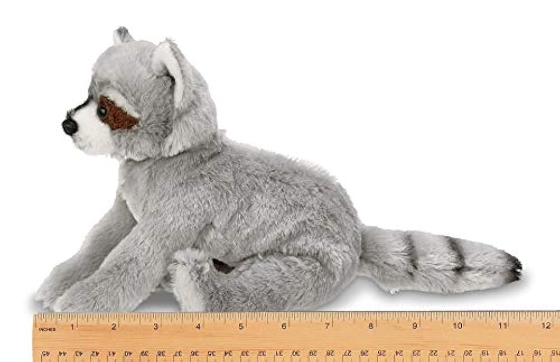 Raccón de peluche pequeño de 7 pulgadas Bearington Collectio