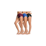 Shorts Pack of 3 Black,blue,red  para mujer Talla M