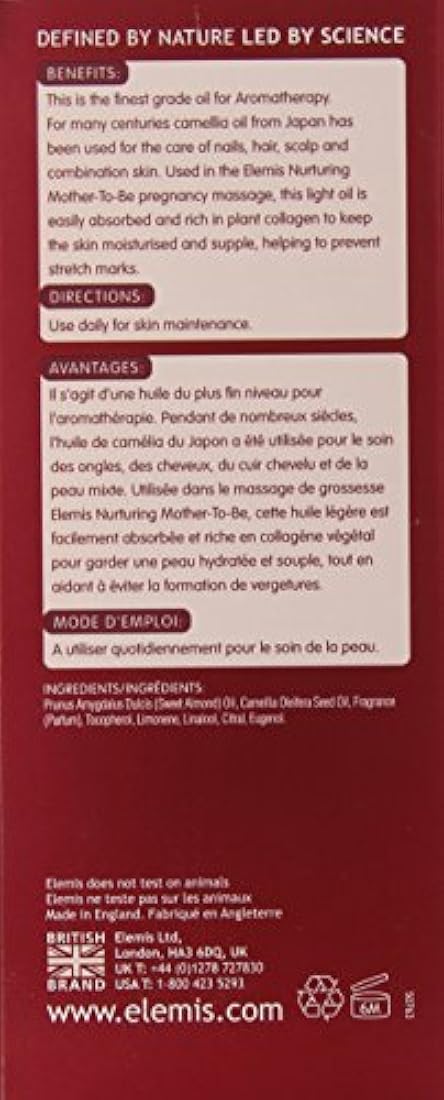 Elemis Aceite corporal de camelia japonesa