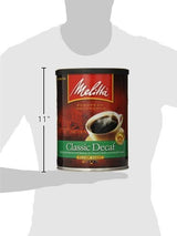 Café Melitta Clásico Descafeinado Tostado Medio, 10.5 oz, 12 Latas