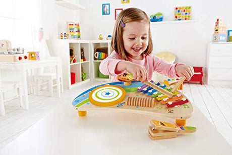Hape Mighty Mini Banda de madera instrumento de percusión
