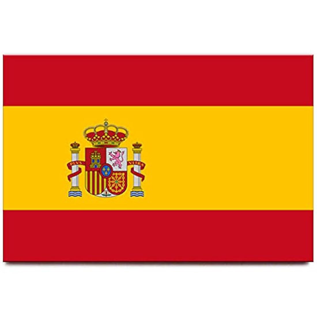 Imán de nevera Bandera de España Madrid Barcelona