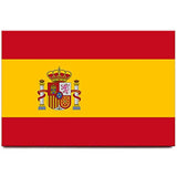 Imán de nevera Bandera de España Madrid Barcelona