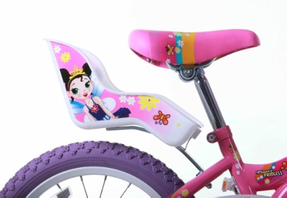 Bicicleta BMX diseño de flores Rosada
