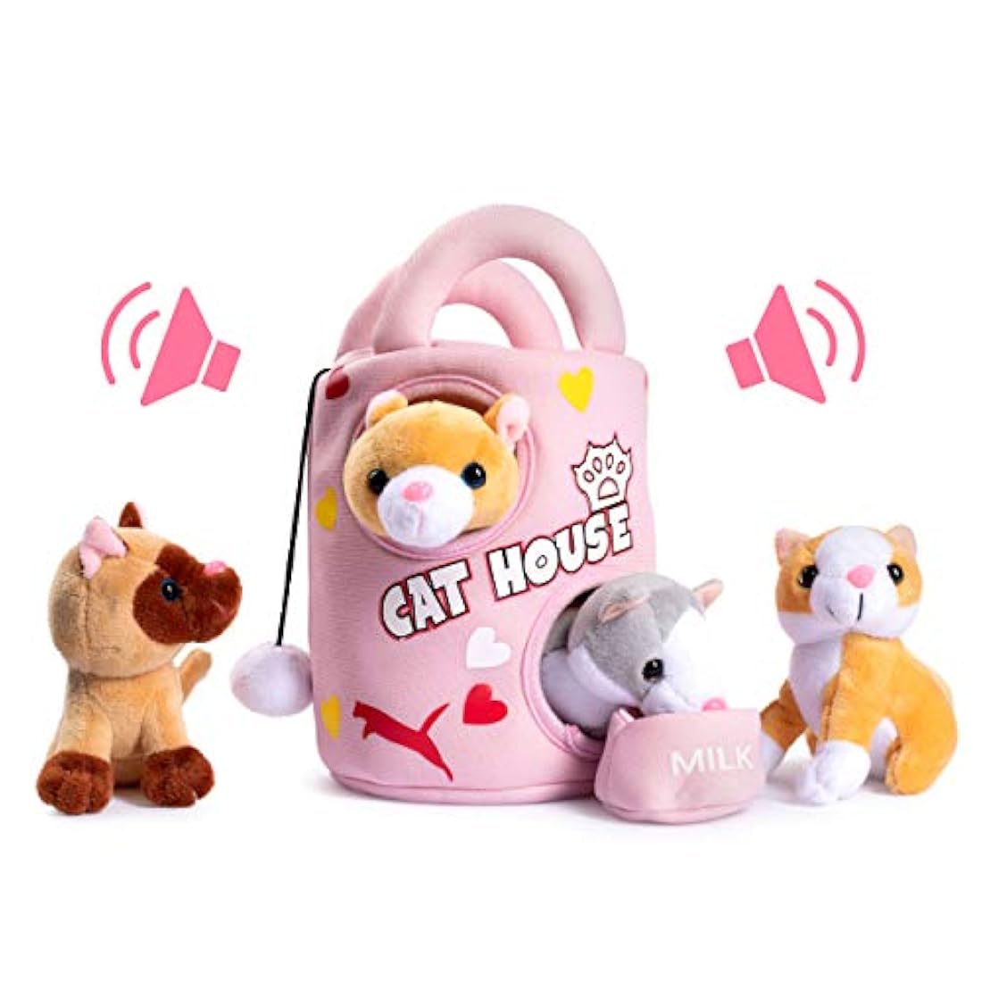 juguetes para gatos de peluche para niños