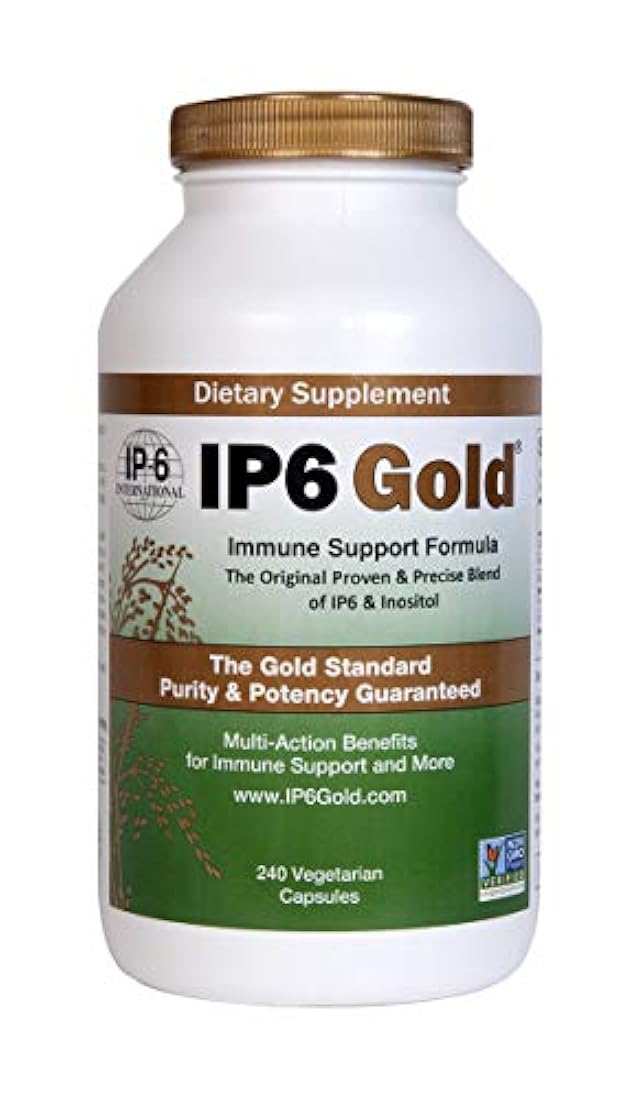 IP6 Gold Inmune Support Fórmula 240 Cápsulas vegetarianas