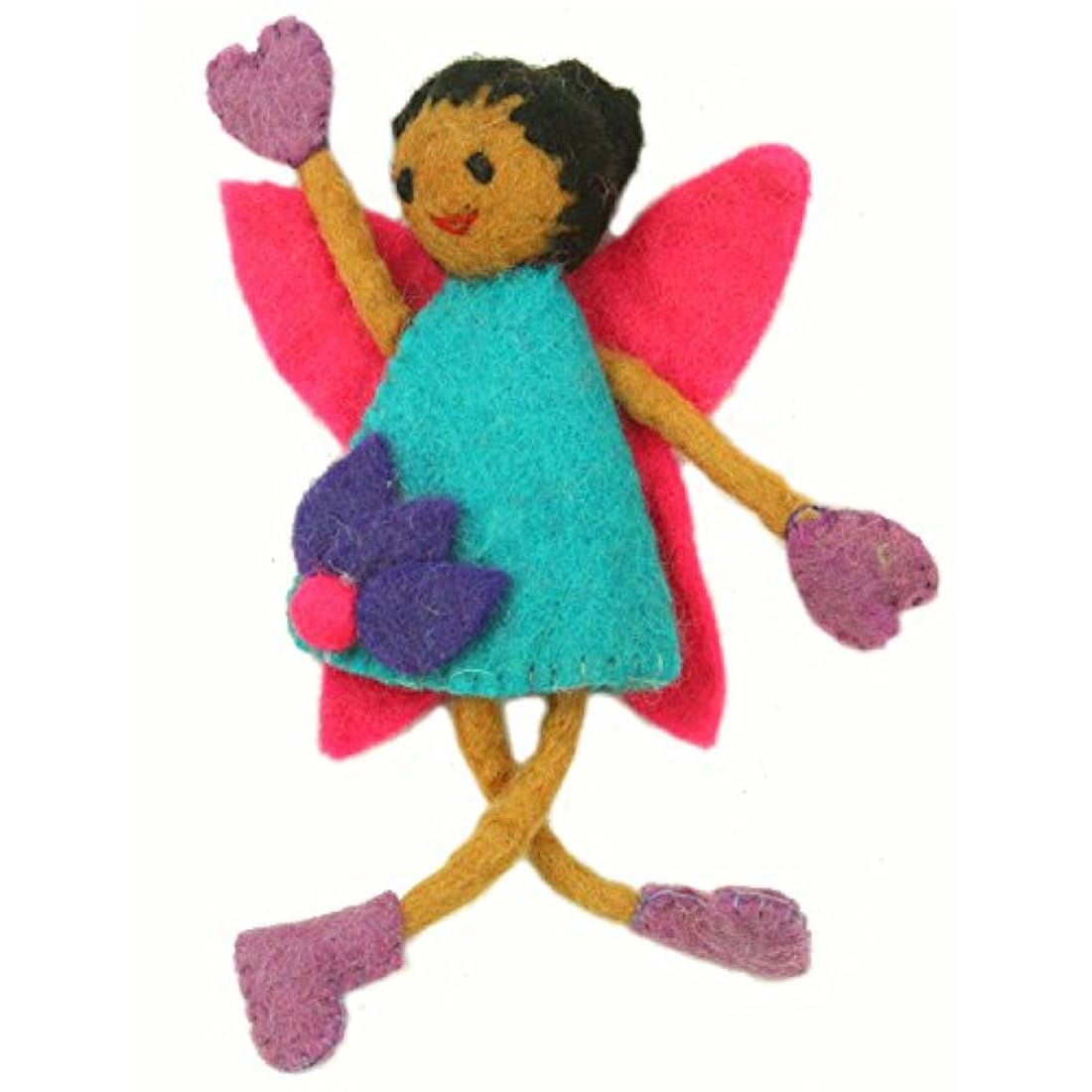 Peluche de hada de dientes con bolsillo de Nepal