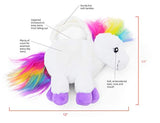 juguete de unicornio de peluche