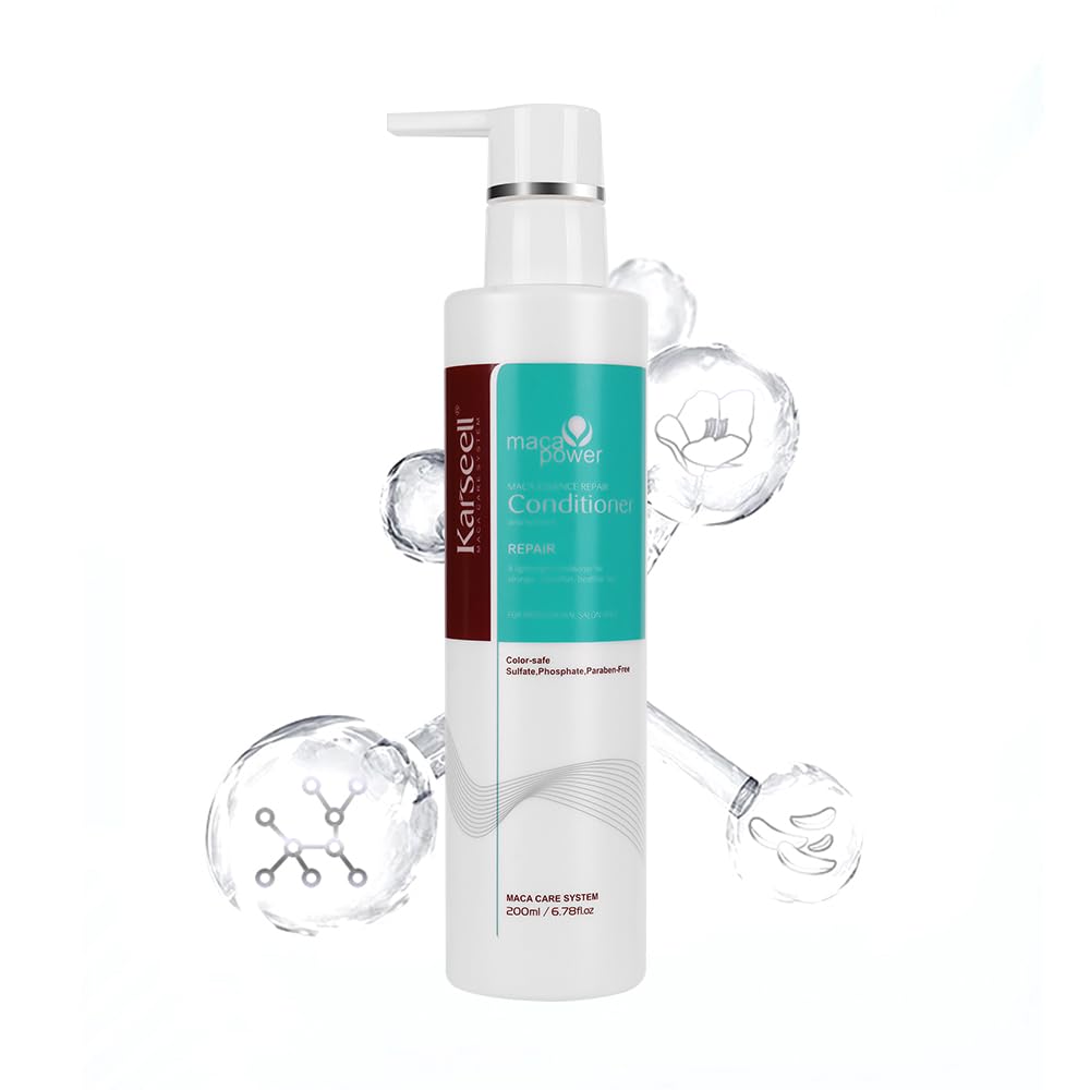 Acondicionador Reparación Aceite Argán Colágeno para Cabello