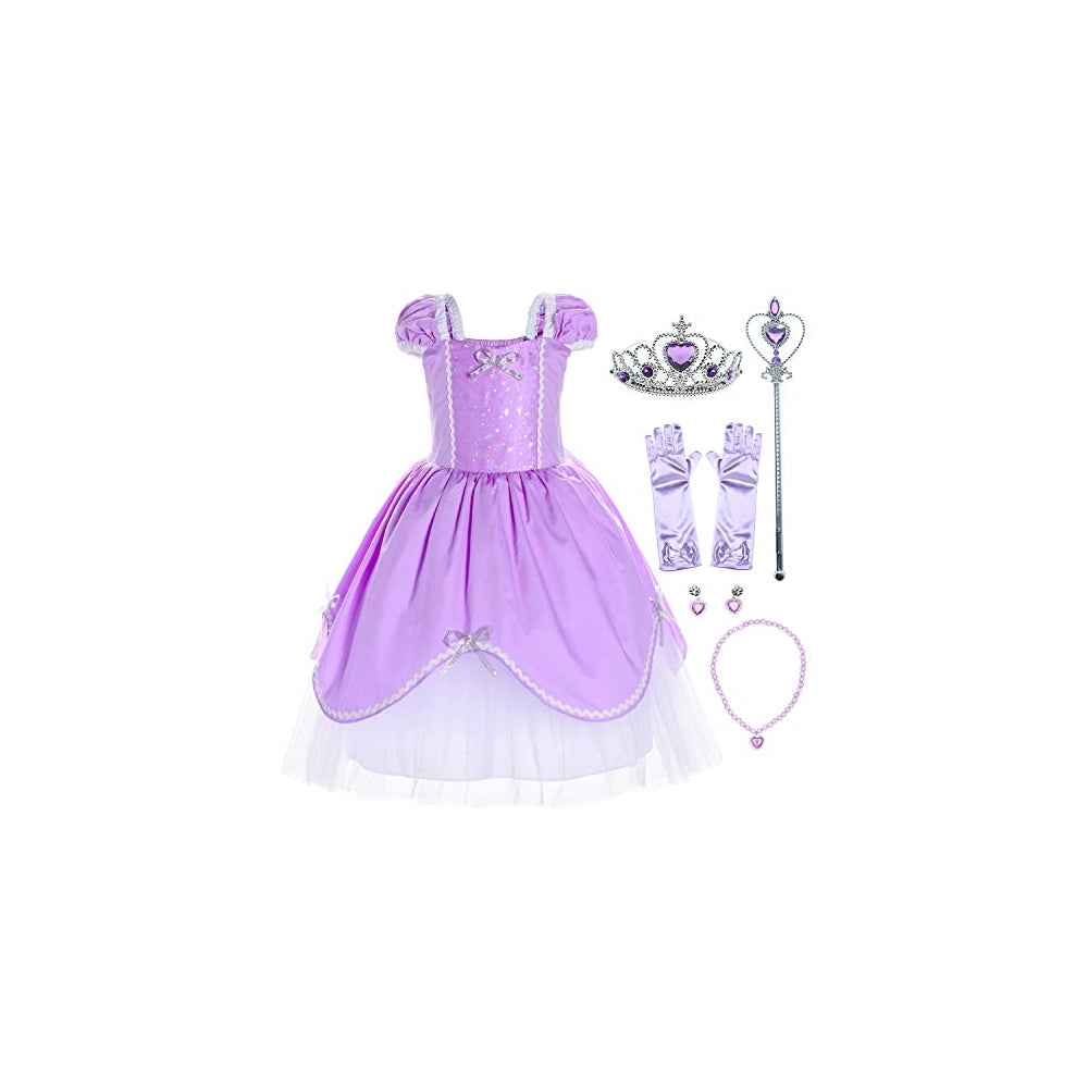 Disfraz de princesa para niñas pequeñas talla 2 - 3 T