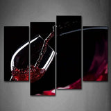 Pintura de cuadros de vino tinto en el vaso,fotos de pinturas