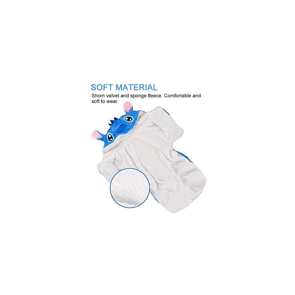 Disfraces para mascotas Gimilife azul talla M