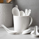 Cucharas de sopa, hueso blanco China