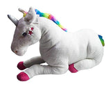 peluche gigante de unicornio de felpa mide 30