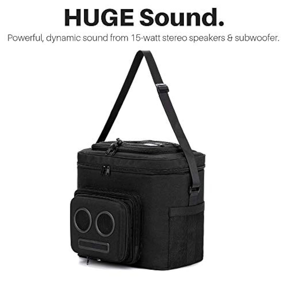 Enfriador con altavoces bluetooth