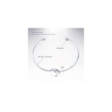 Pulseras y tobilleras con nudo de amor eterno ajustable