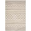 Alfombra de área Shag, diseño marroquí, fácil cuidado, modelo ASG741A