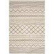 Alfombra de área Shag, diseño marroquí, fácil cuidado, modelo ASG741A