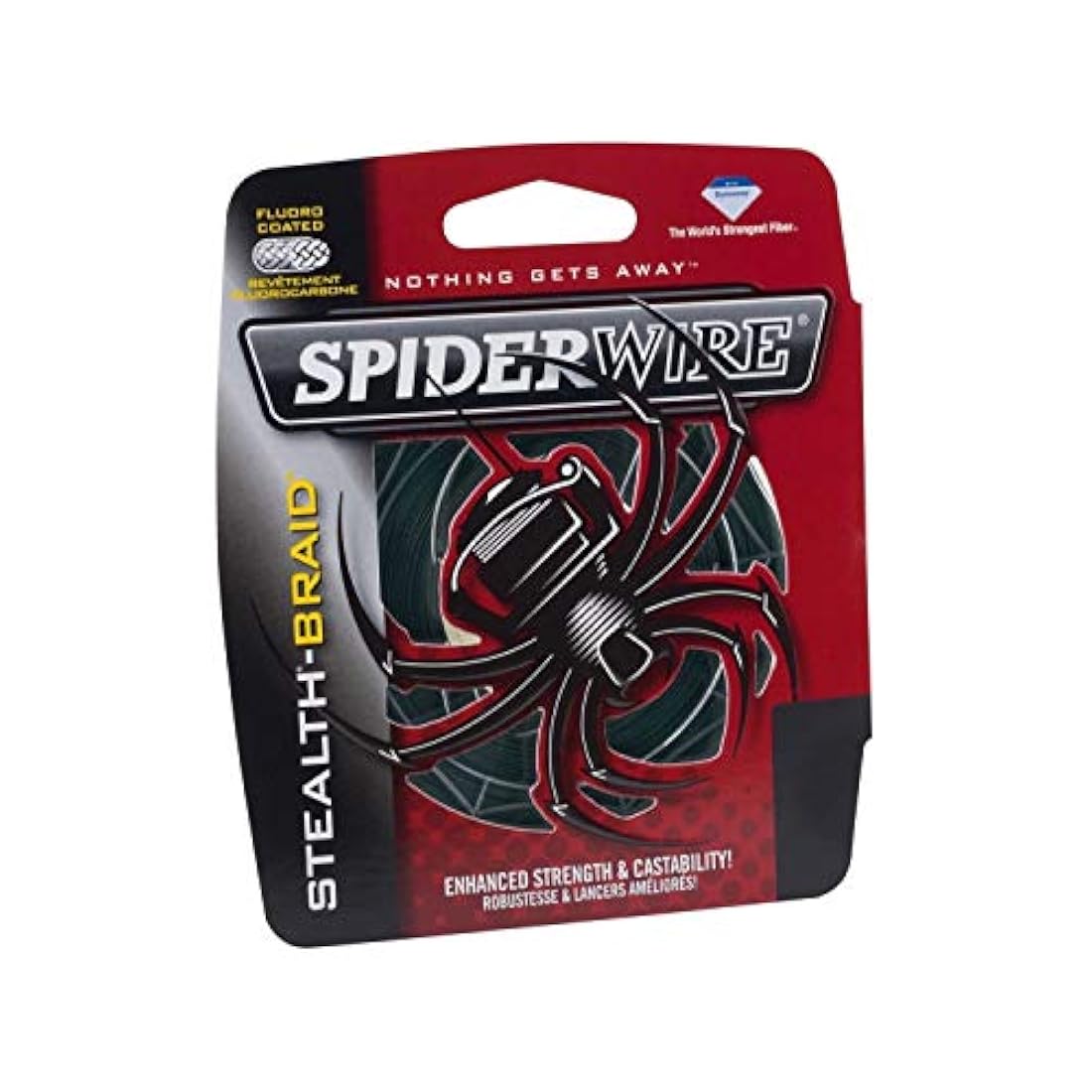 Deseo de pesca trenzado SpiderWire Stealth Superline