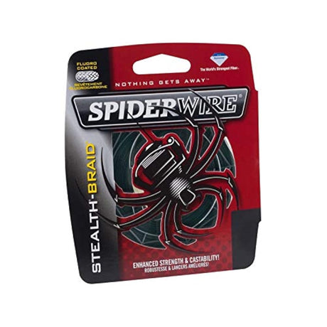 Deseo de pesca trenzado SpiderWire Stealth Superline