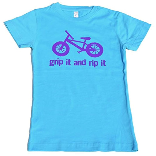 Camiseta con diseño de bicicleta BMX para niños